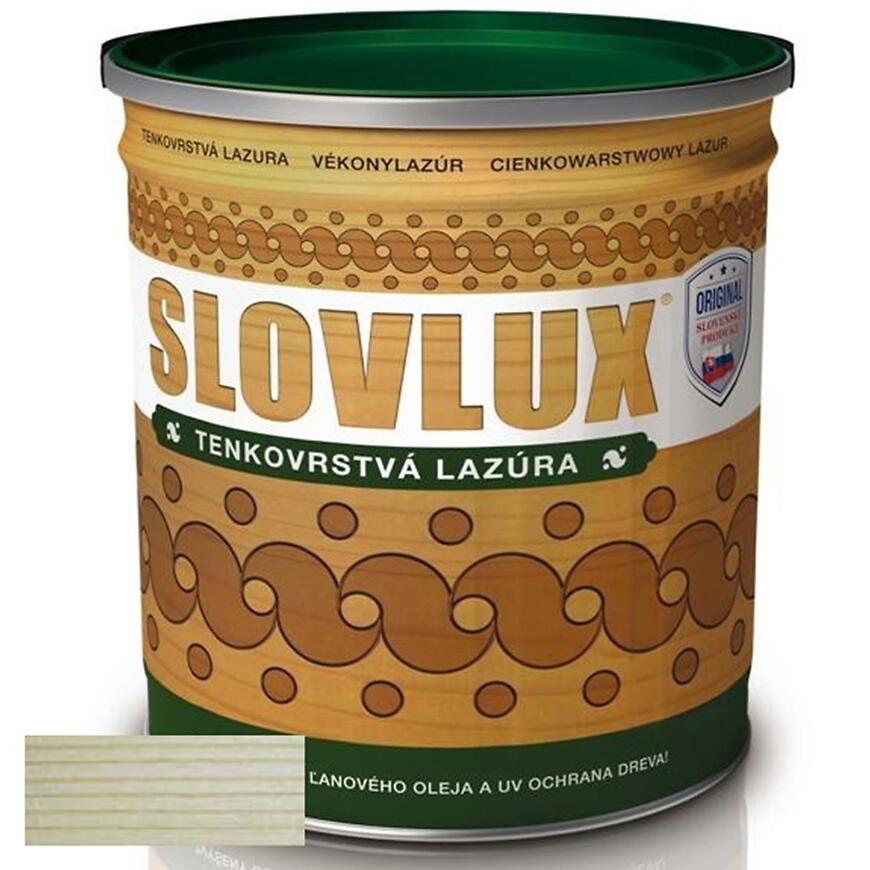 E-shop Slovlak Slovlux Tenkovrstvová lazúra Bezfarebná 0,75 l
