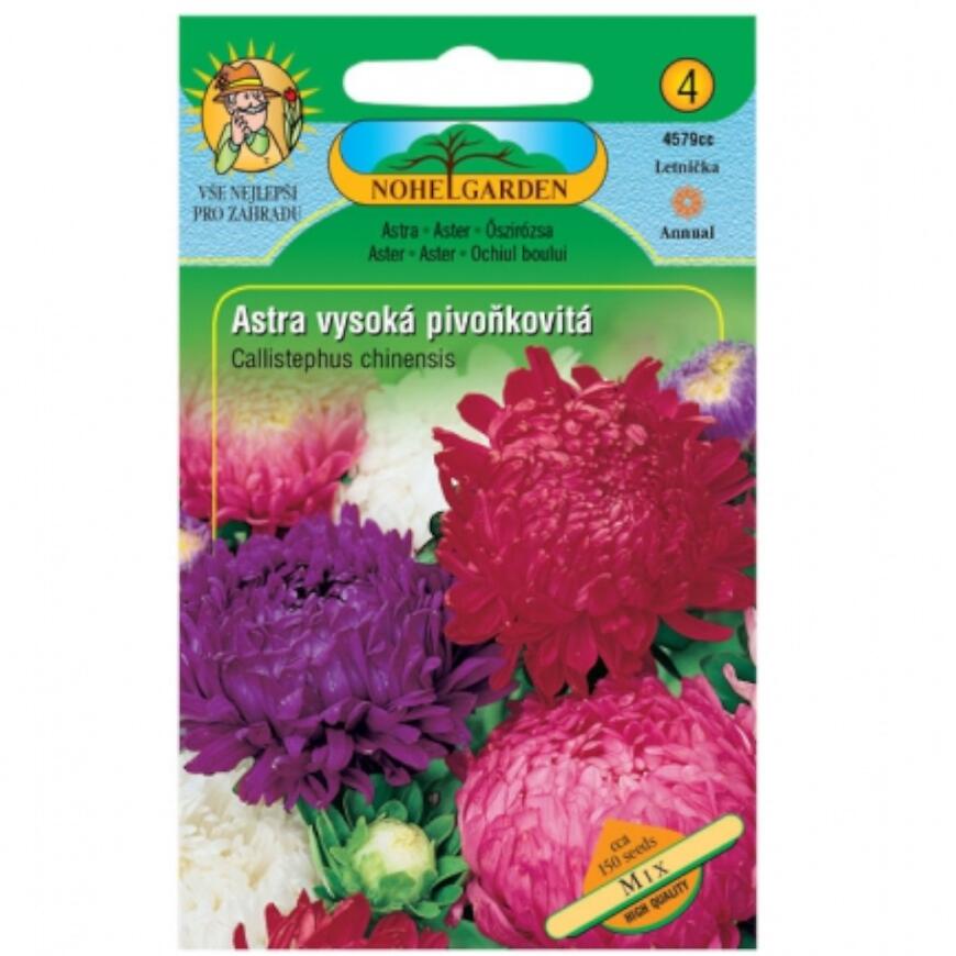 Astra čínska vysoká pivonkovitá, zmes