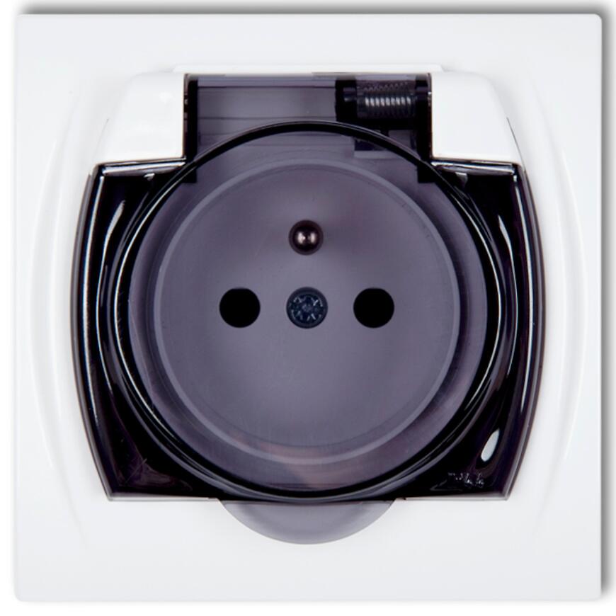 L LGPB-1ZD Zásuvka hermetická biela