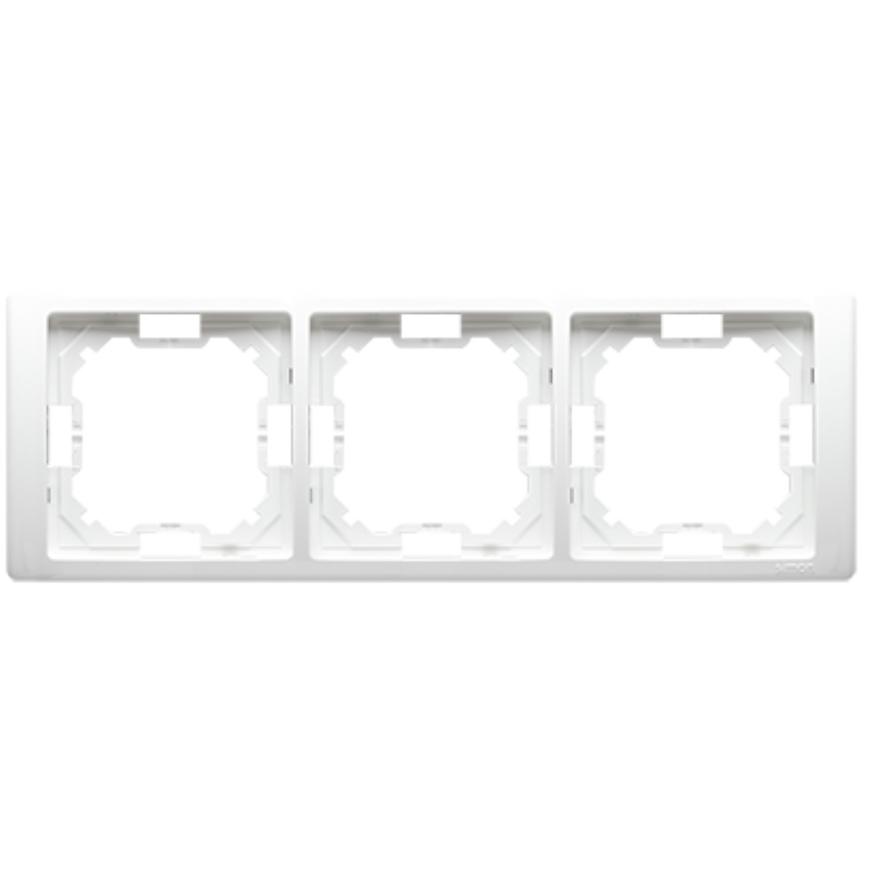 B BMRC3/11 rámček Neos 3-zložkový biely