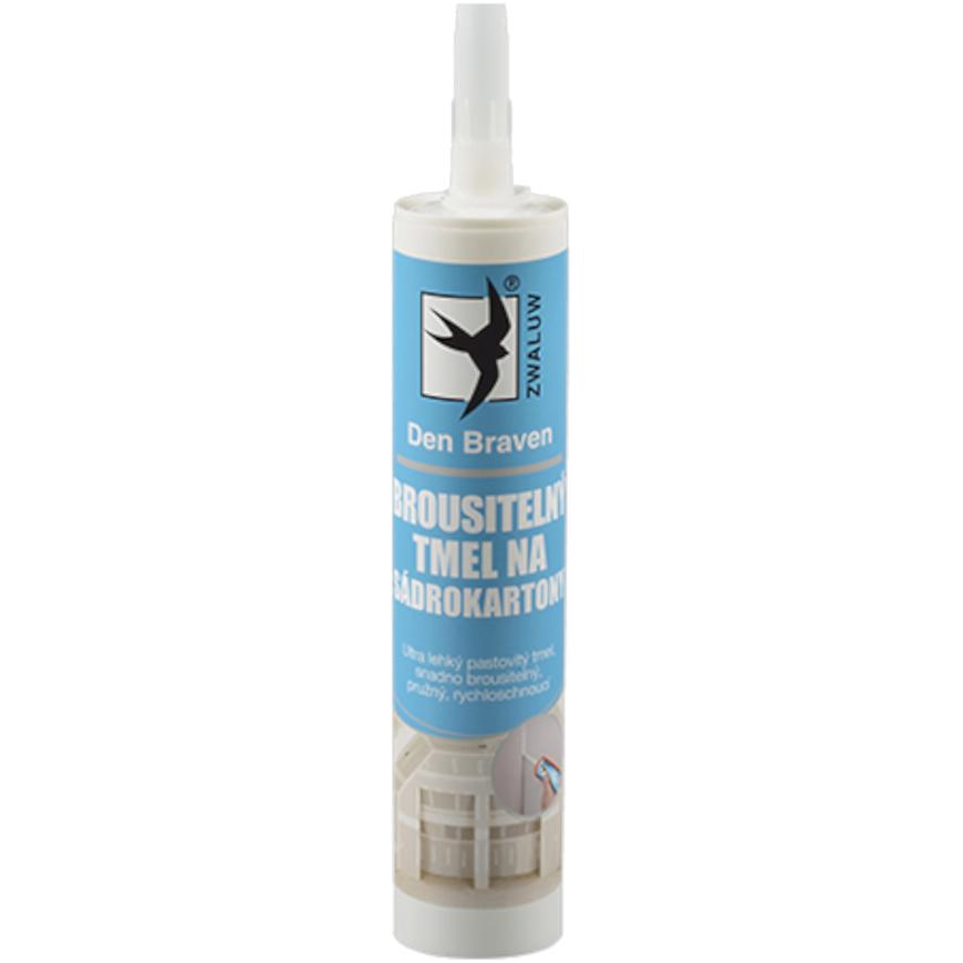 Den Braven Brúsiteľný tmel na sadrokartón Biely 310ml