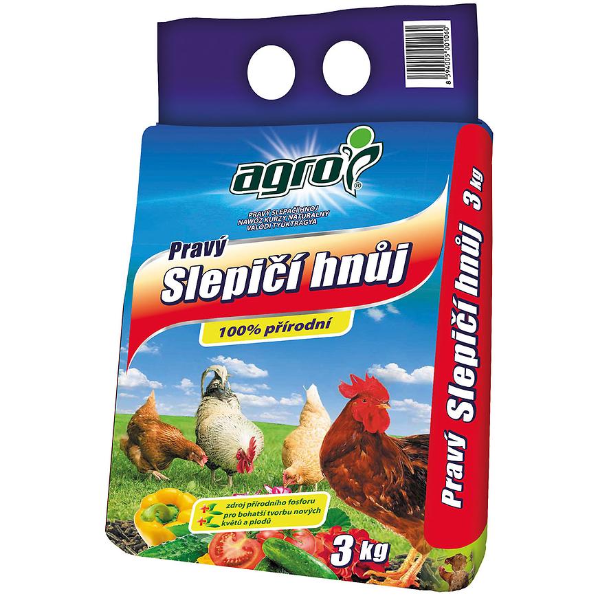 Hnojivo Slepačí hnoj 3 kg
