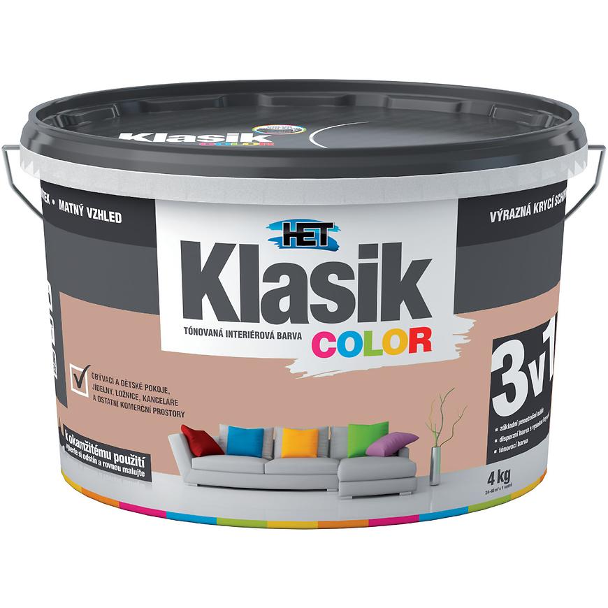 E-shop Het Klasik Color Hnedá Svetlá 4kg
