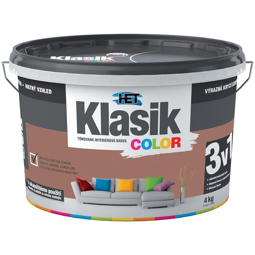 E-shop Het Klasik Color Hnedá 4kg