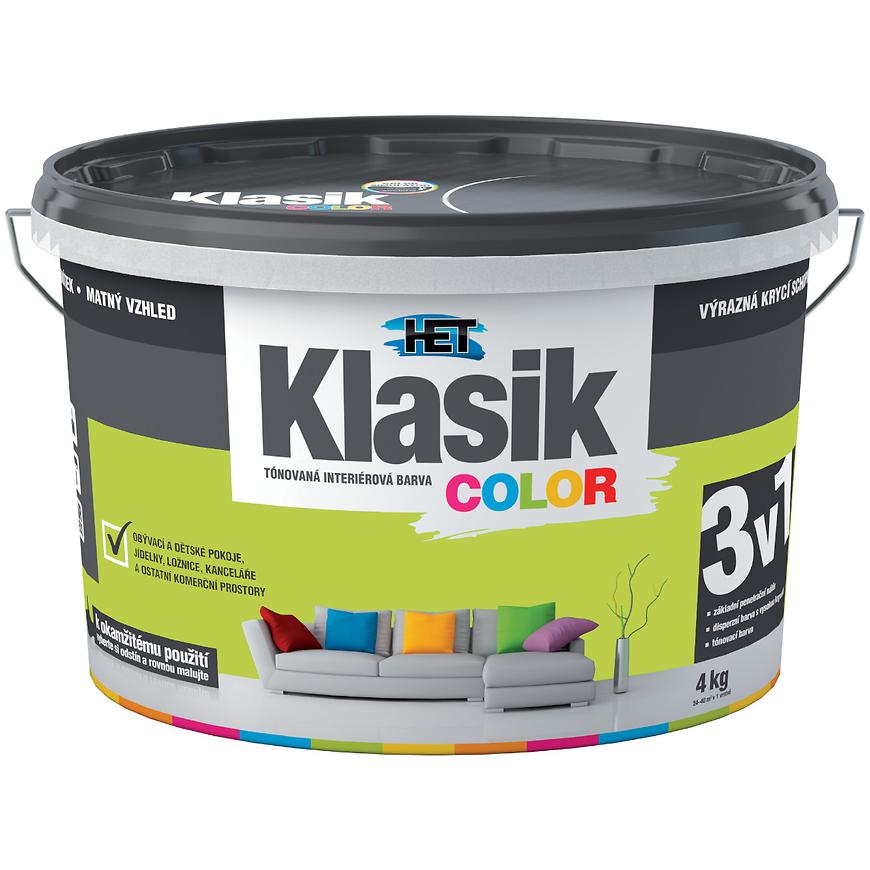 E-shop HET Klasik Color 4kg 0597 zelený svetlý