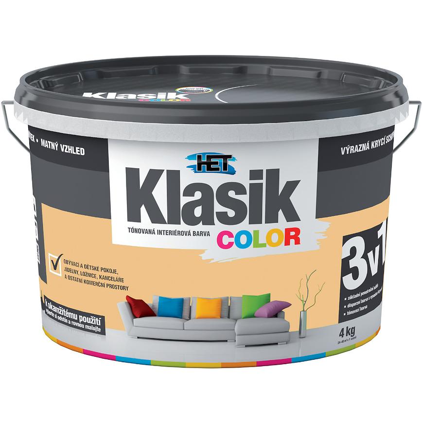 E-shop Het Klasik Color Žltooranžový 4kg