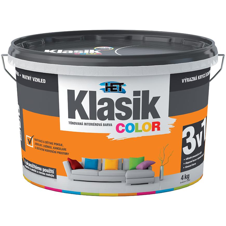 E-shop HET Klasik Color oranžová pomaranč 4 kg