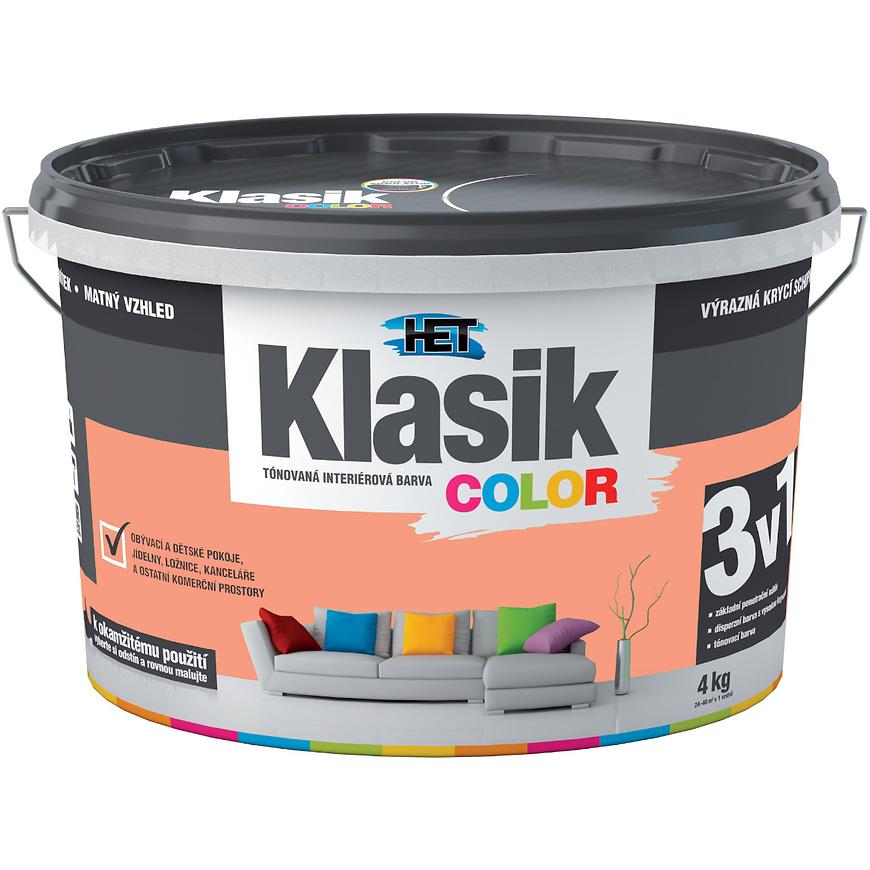 E-shop Het Klasik Color Lososová 4 Kg