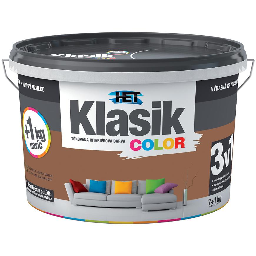 E-shop Het Klasik Color Hnedá 7kg+1kg