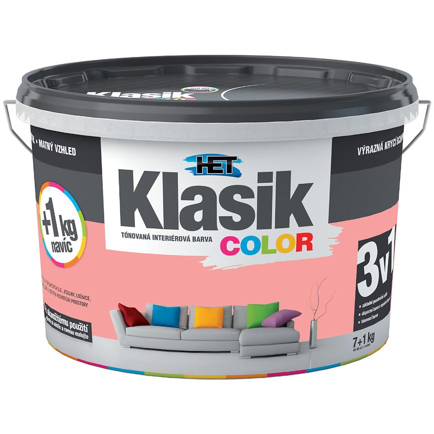 E-shop Het Klasik Color Lososová 7kg+1kg