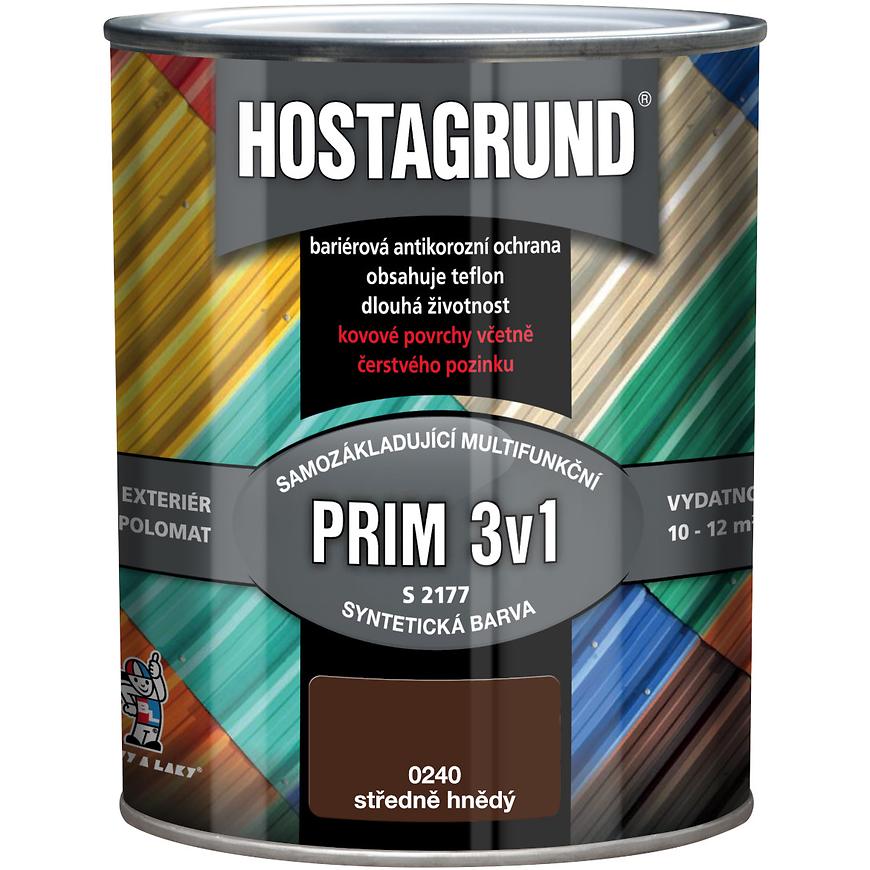 E-shop Hostagrund Prim 3v1 Hnedá Stredná 0,6l