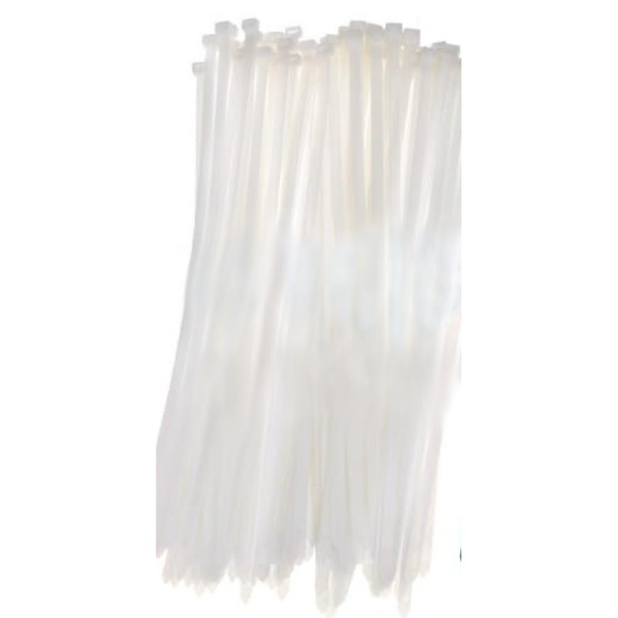 Páska viazacia 300X4,8 biela/25ks