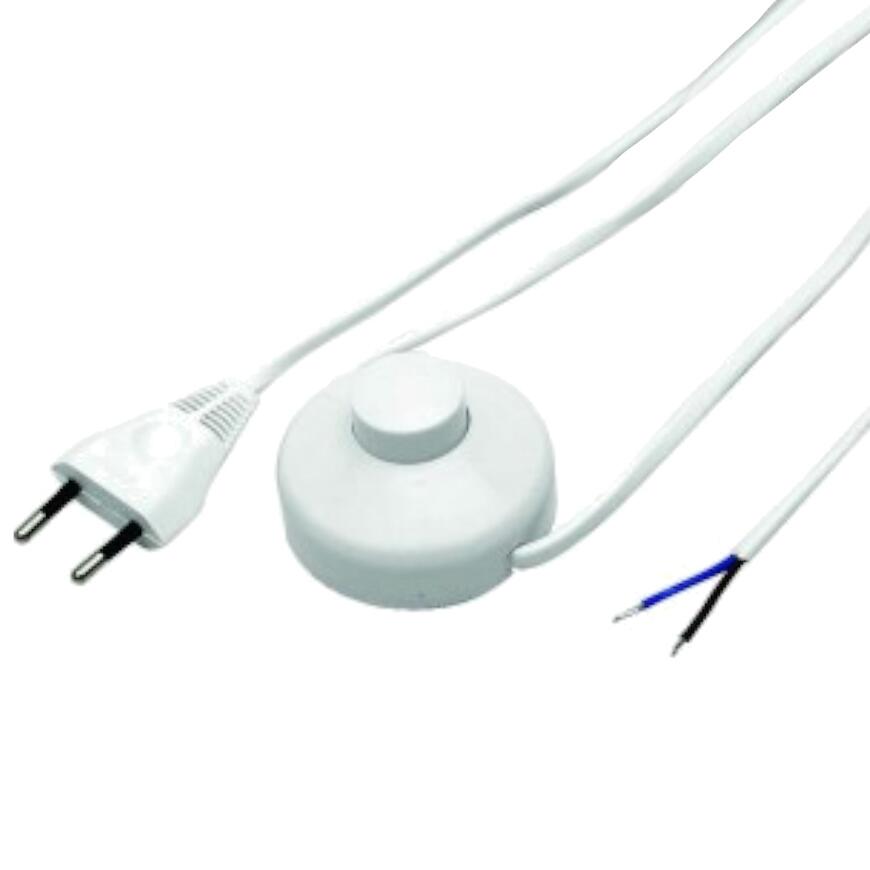 E-shop Kábel PPŁN275 1,9 m biely
