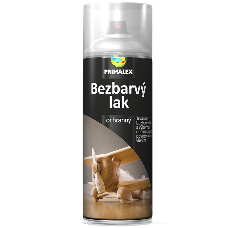 E-shop Primalex Bezfarebný lak sprej mat 400 ml