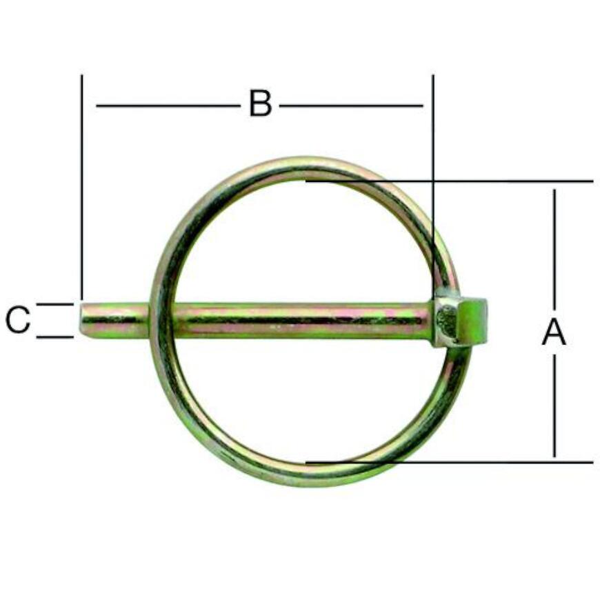 Kruhová poistka A-41 mm,B-42 mm,C-8 mm – bal. 2 ks