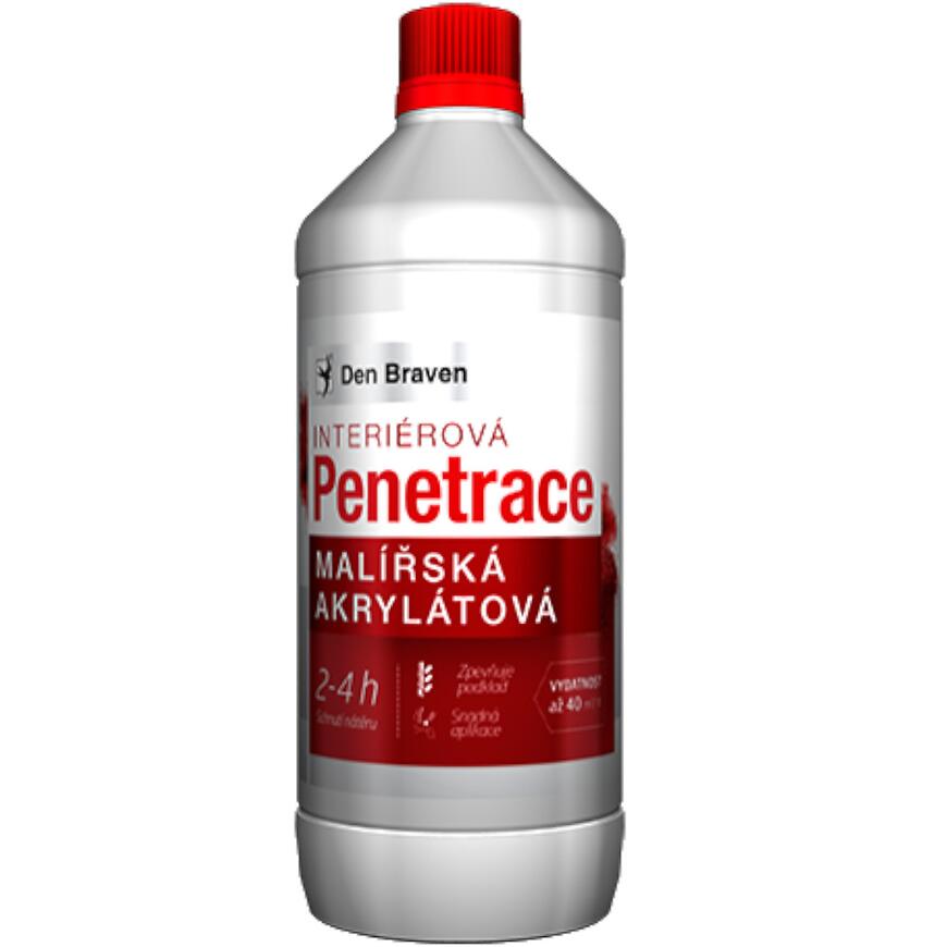 E-shop Den Braven Maliarska akrylátová penetrácia 1 l