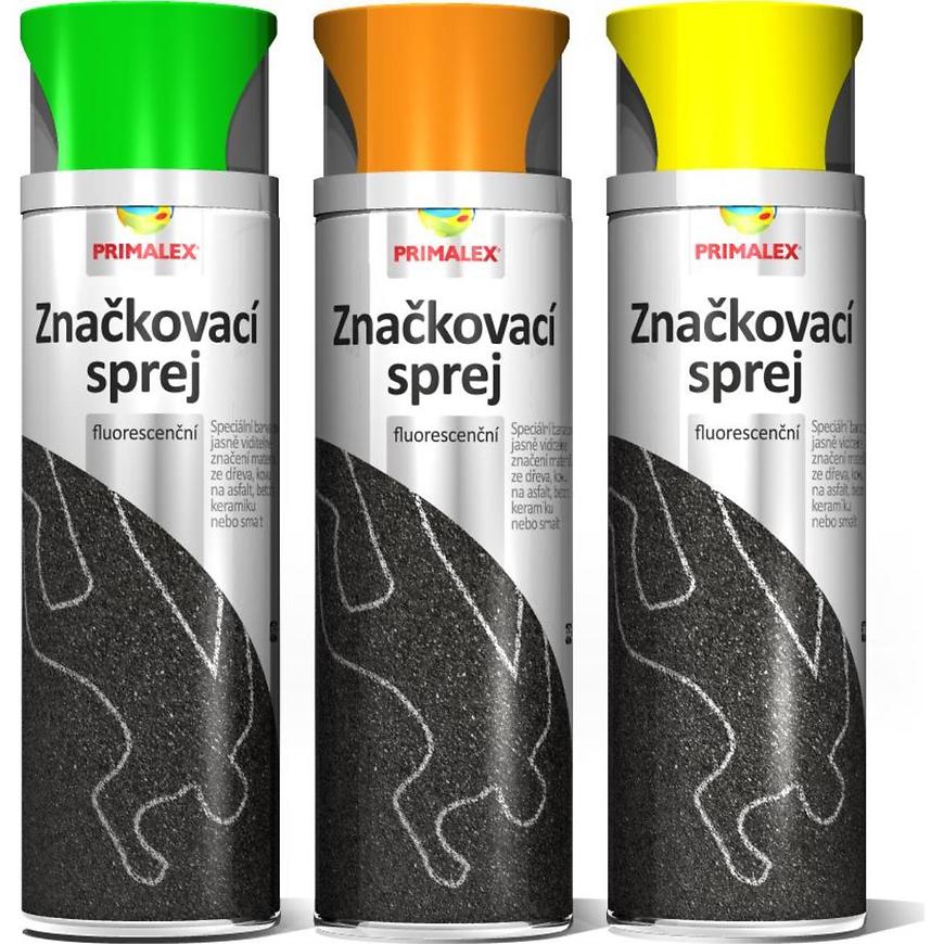 E-shop Primalex Sprej Značkovací zelený 500ml