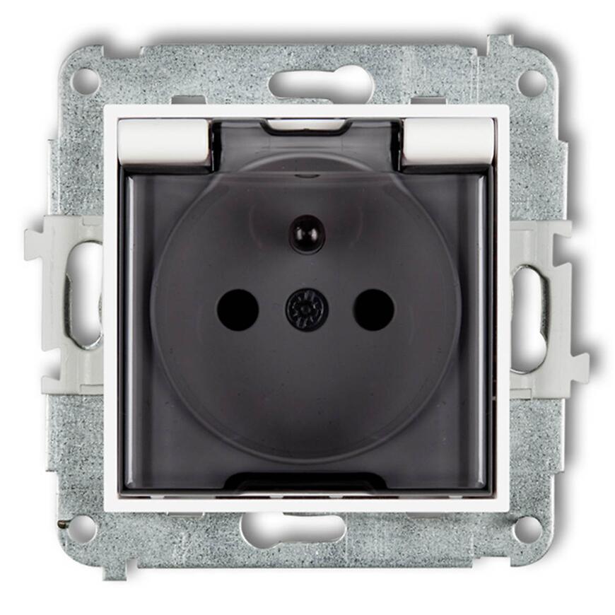 Zásuvka hermetická biela MGPB-1ZP mini