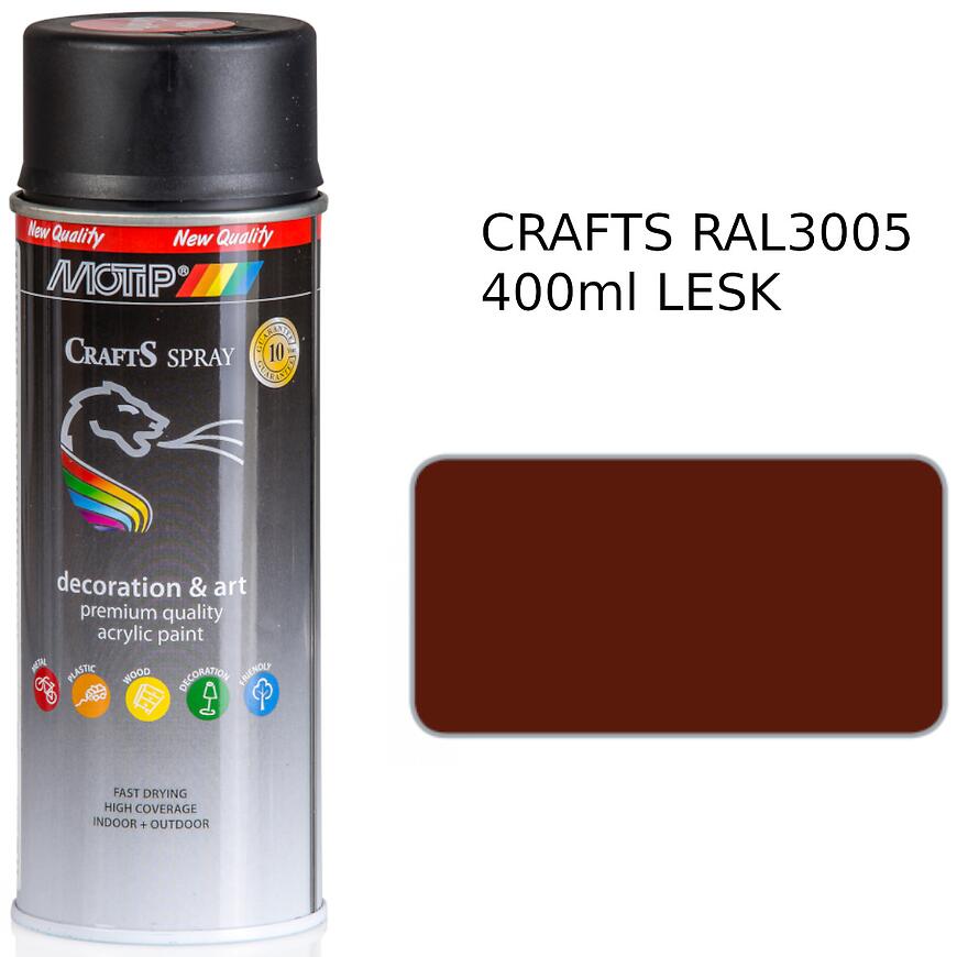 E-shop Crafts Červená Ral 3005 400 Ml 103575