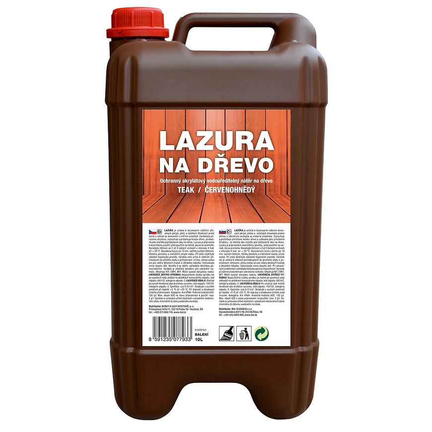 E-shop Lazúra na drevo Teak 10l