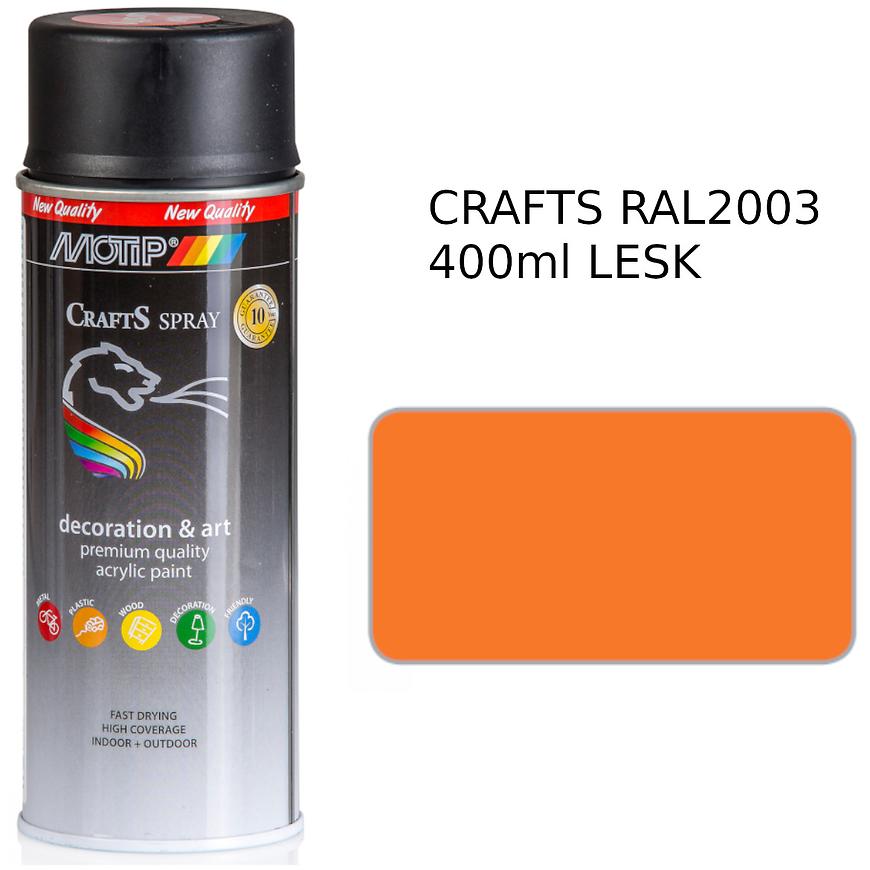 E-shop Crafts Oranžová Ral 2003 400 Ml 696237