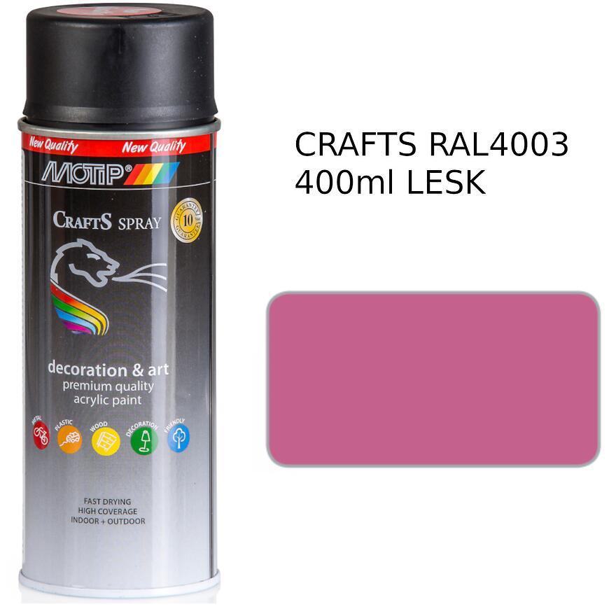 E-shop Crafts Ružová Ral 4003 400 Ml 696206