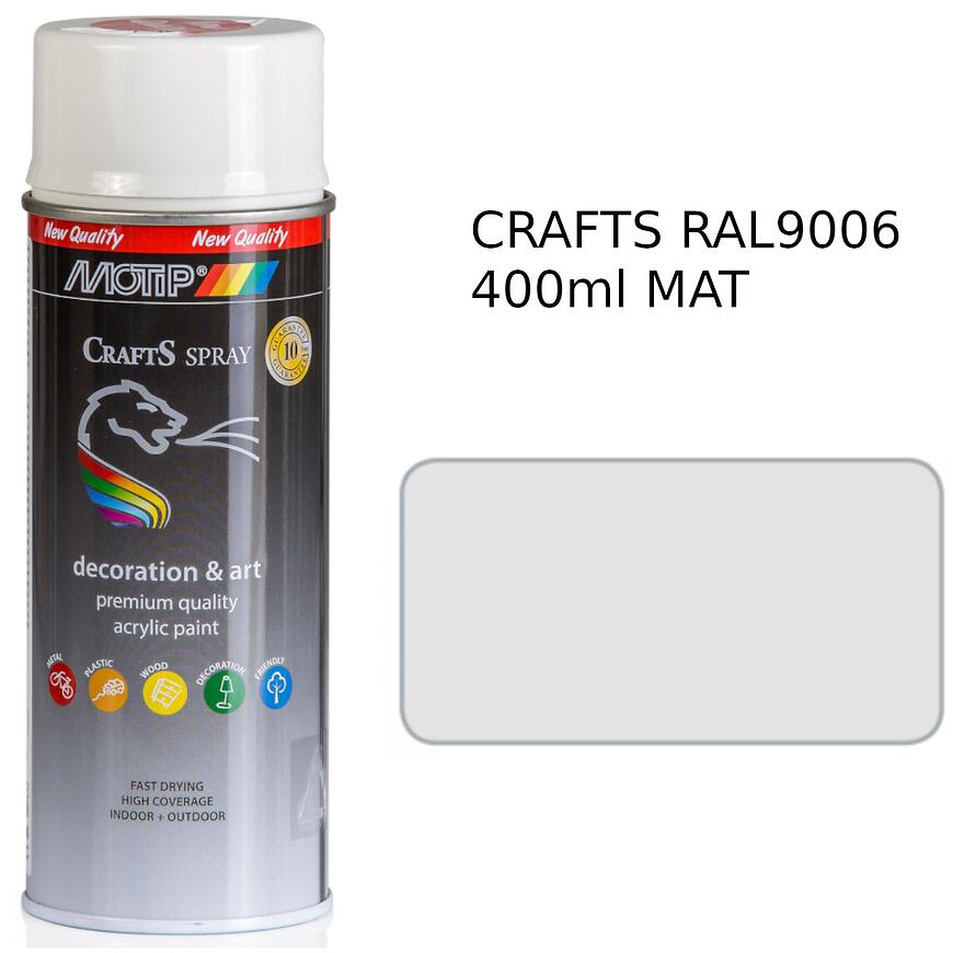 E-shop Crafts Strieborný M Ral 9006 400 Ml 696022