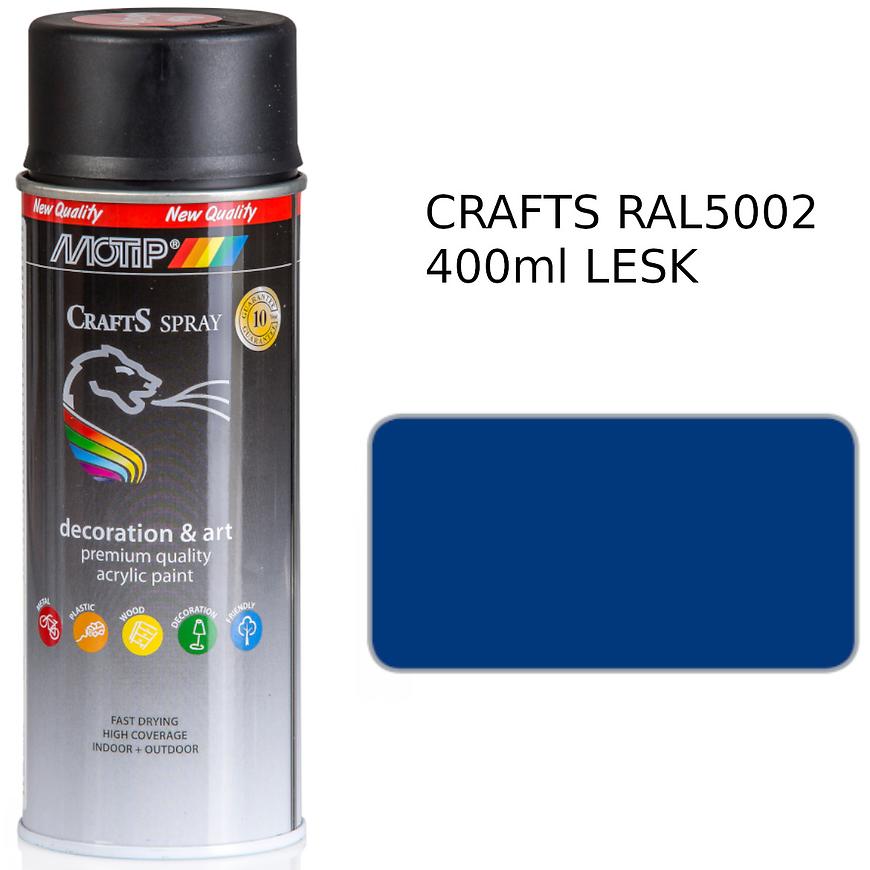 E-shop Crafts Modrá Ral 5002 400 Ml 696152