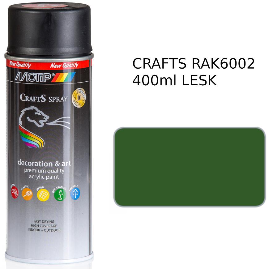 E-shop Crafts Zelená Ral 6002 400 ml 103537