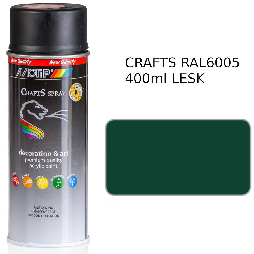 E-shop Crafts Zelená Ral 6005 400 ml 696121