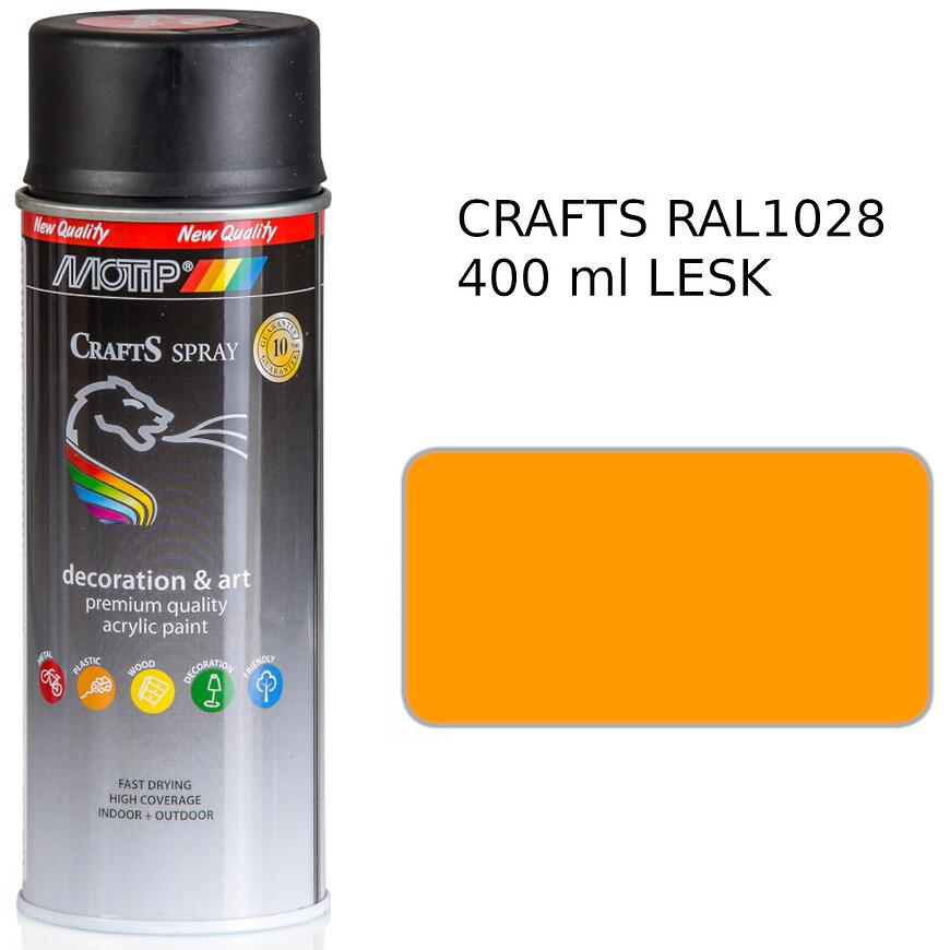 E-shop Crafts Žltá Ral 1028 400 Ml 103490