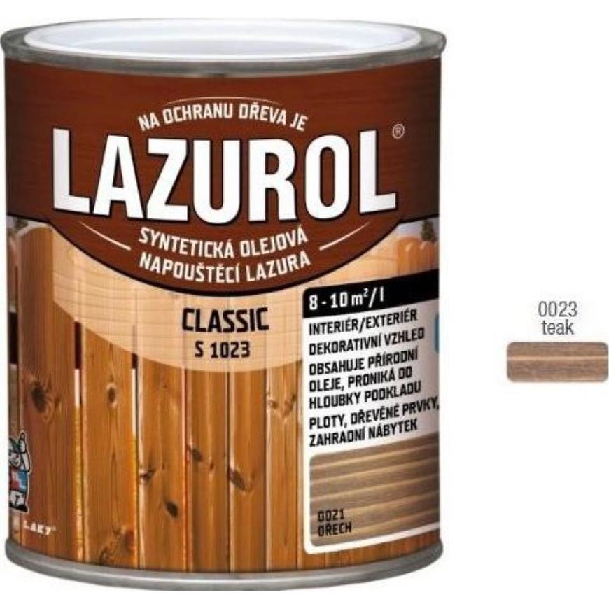 E-shop Lazurol teak S1023 023 2,5 l