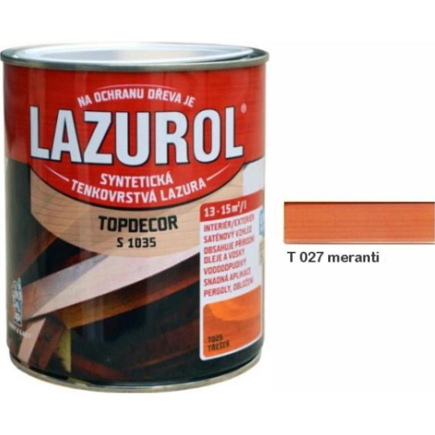 E-shop Lazurol Topdecor Meranti 0,75l