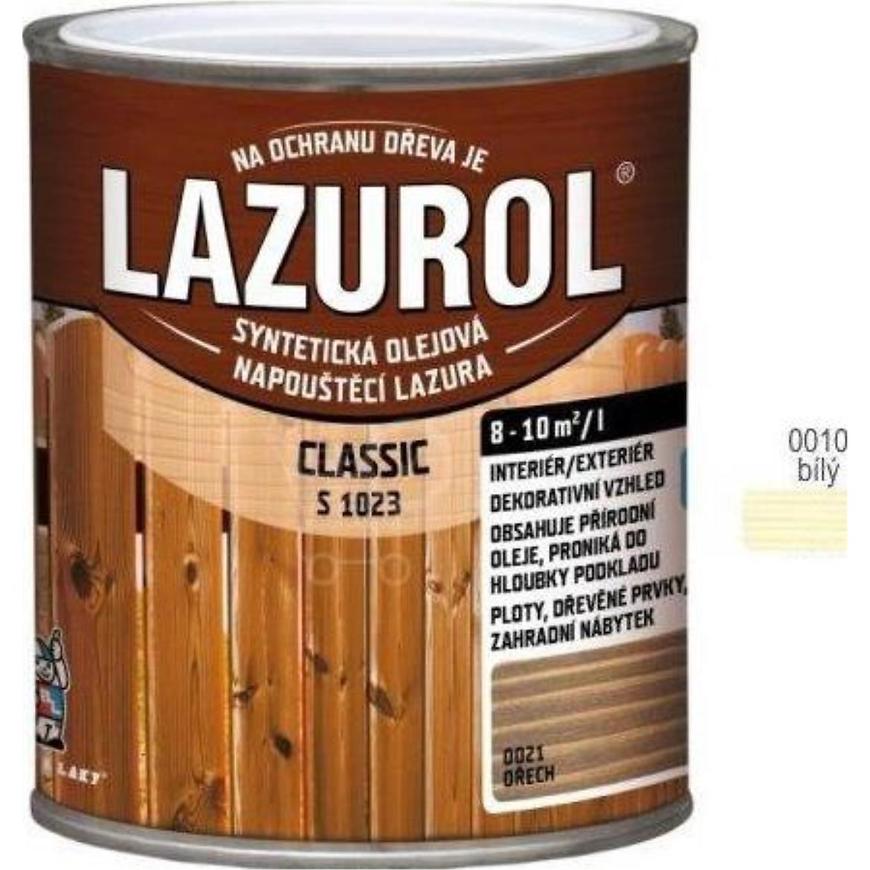 E-shop Lazurol Classic Biely 0,75l