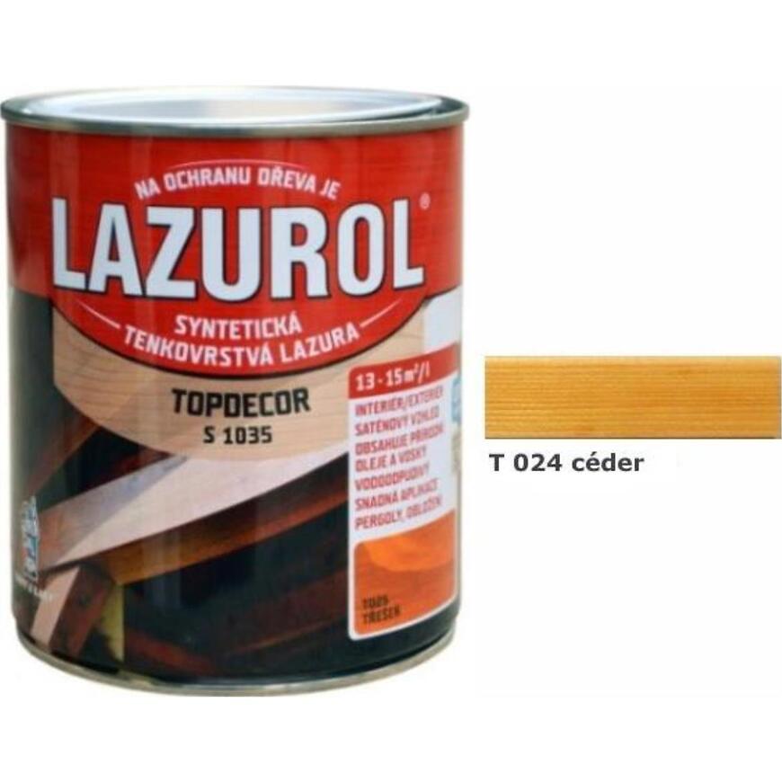 E-shop Lazurol Topdecor céder 2,5l