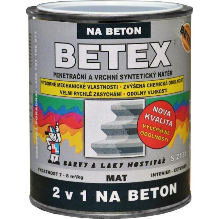 E-shop Betex 2v1 na betón S2131 sivá 0,8 kg