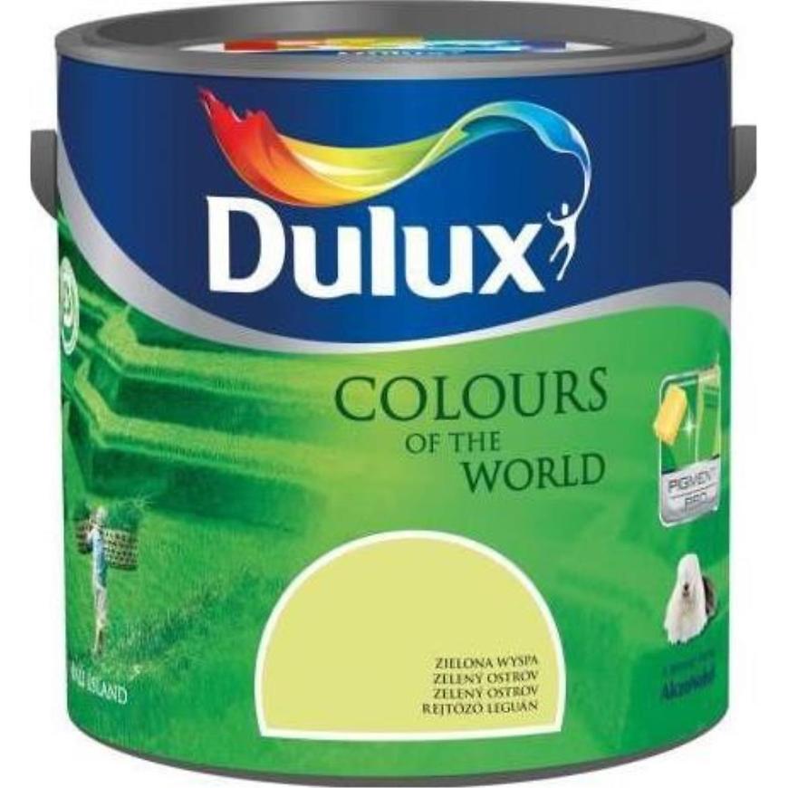 E-shop Dulux Colours Of The World Zelený Ostrov 2,5l