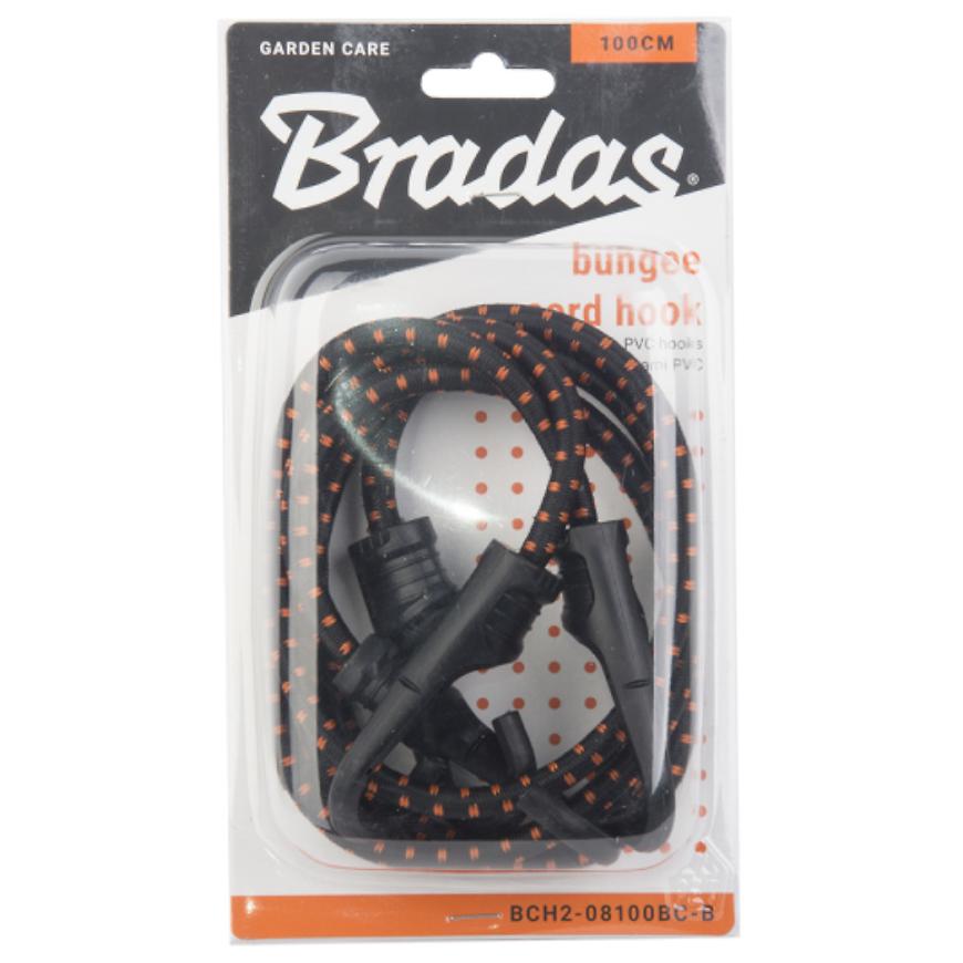 Upínacia guma s hákom PVC BUNGEE CORD HOOK 2ks x 100cm