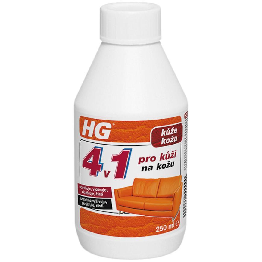 E-shop Čistiaci prostriedok HG 4v1 na kožu 250ml