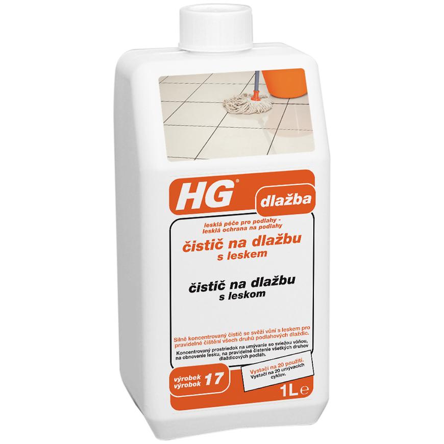 E-shop HG Čistič na dlažbu s leskom č.17 1l