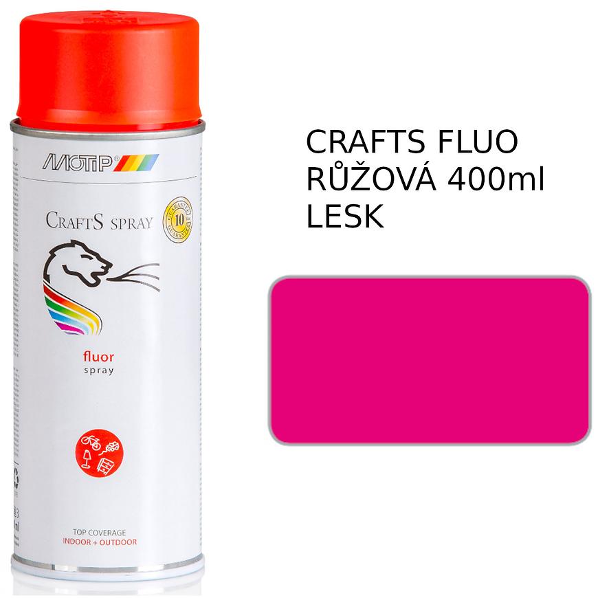 E-shop Crafts 400ml Fluo Ružová 696459