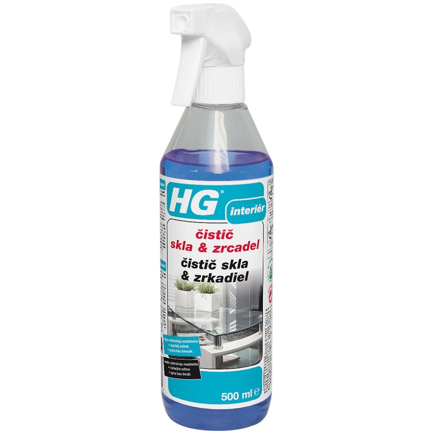 E-shop HG Čistič skla a zrkadiel 500ml