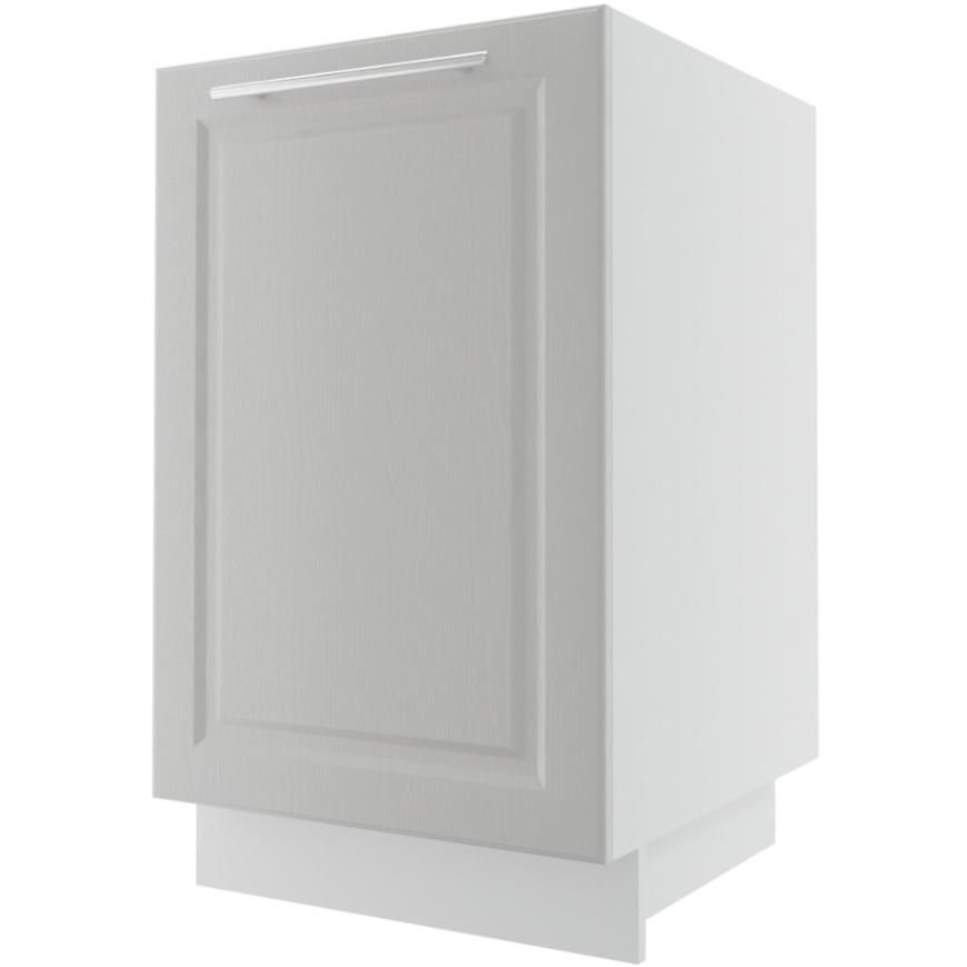 Kuchynská skrinka Emporium D1D/50 light grey stone/biela