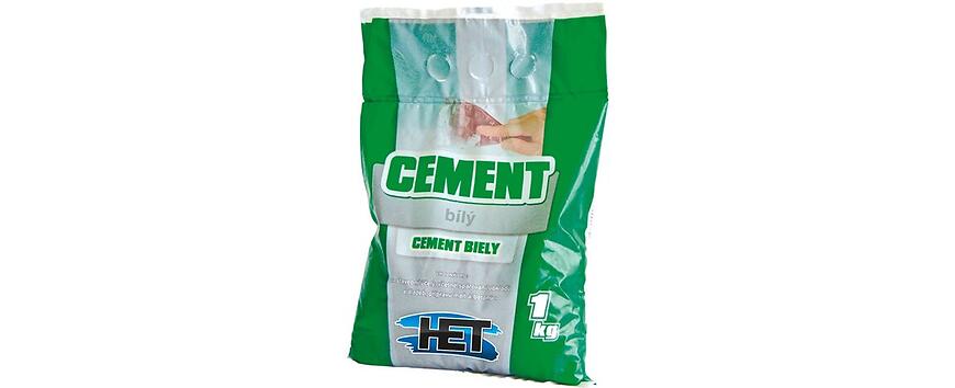 E-shop HET Cement biely 1 kg