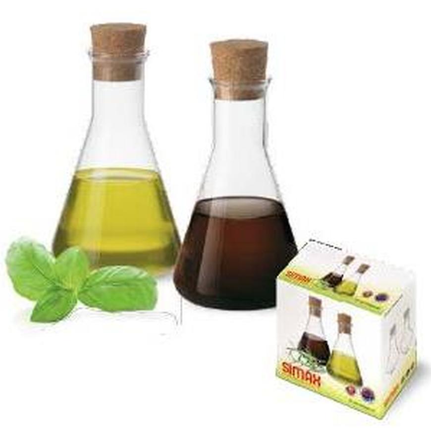 E-shop Zostava karáf olej/ocot 0,25l – 2ks
