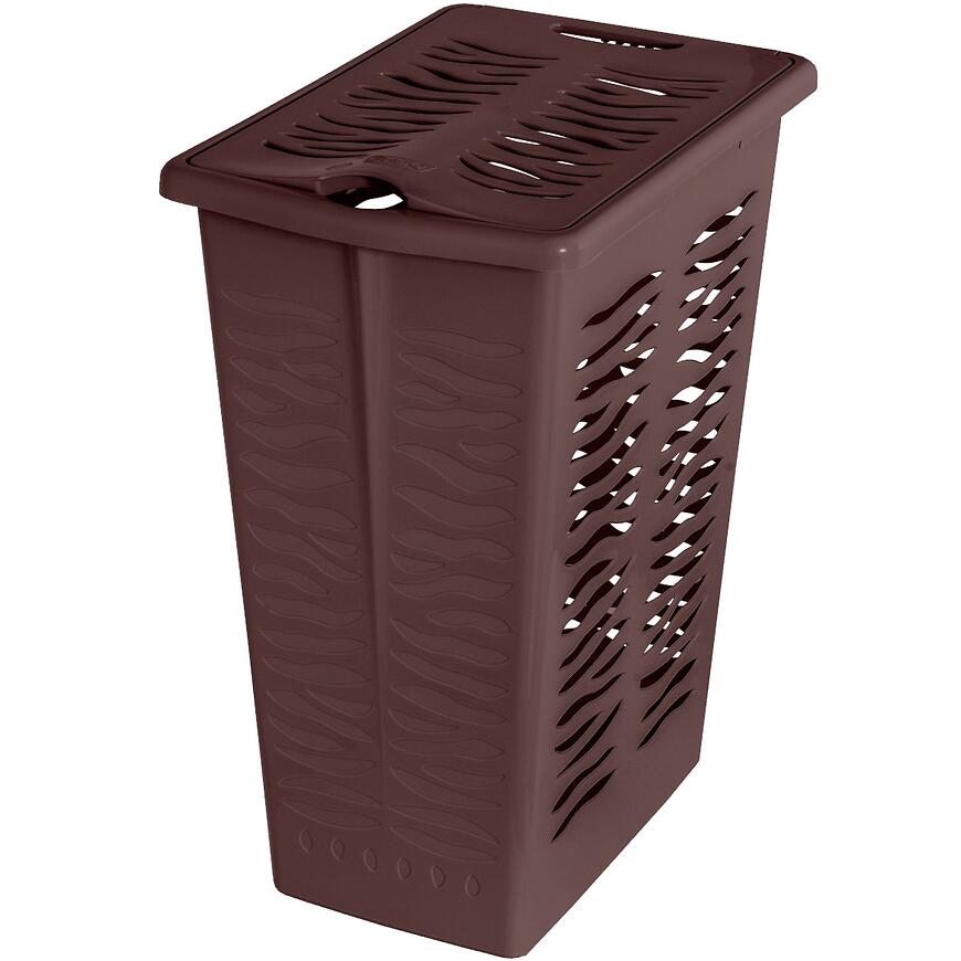 E-shop Koš na bielizeň Zebra 30l 1401 hnedý