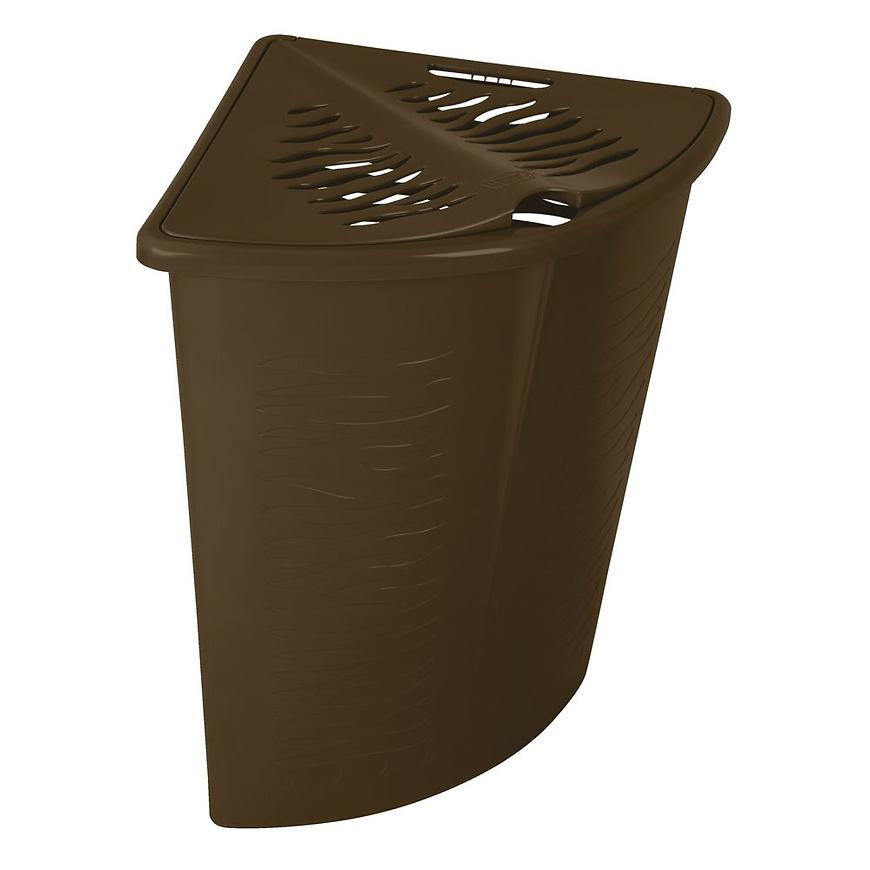 E-shop Rohový kôš Zebra 45l 1402 hnedý