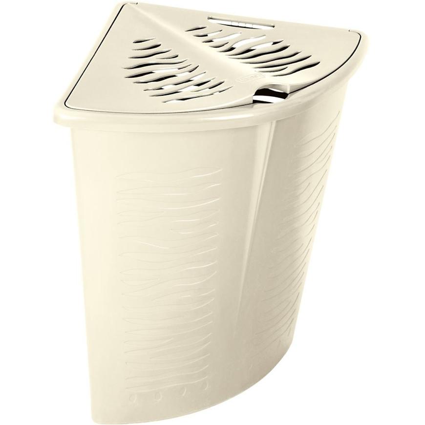 Rohový kôš Zebra 45l 1402 krém