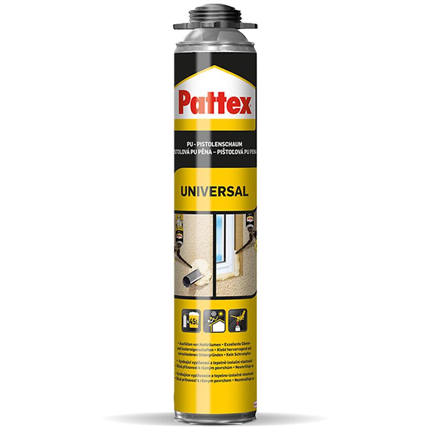 E-shop Pattex PU pena lepidlo na polystyrén pištoľové 750 ml