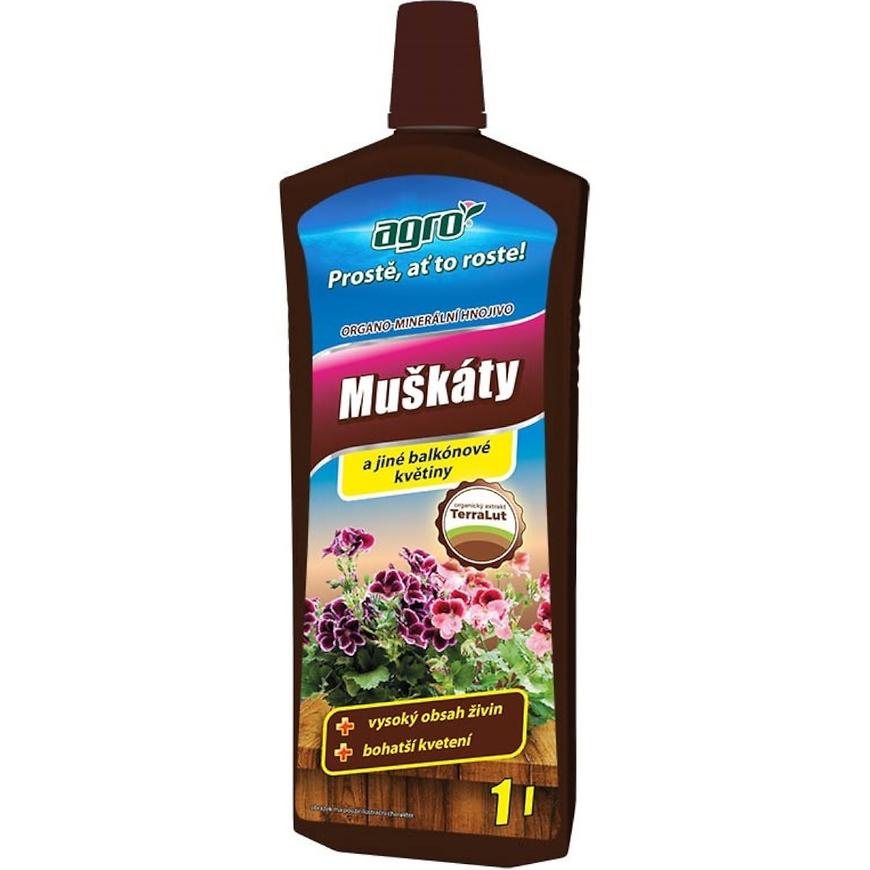 E-shop AGRO OM tekuté hnojivo pre pelargonium 1 l